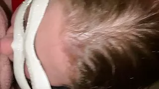 Ms.Kitty taking a money shot