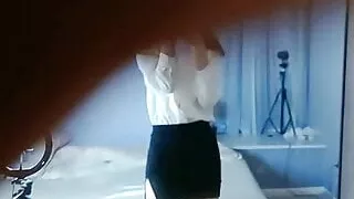 Asian smoking babe 1