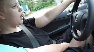 I fucked my wife in the car during the trip