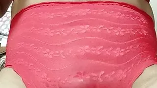 Die rote Unterwäsche der Ehefrau