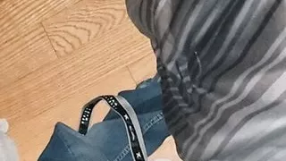 Stranger dumps big load in wife