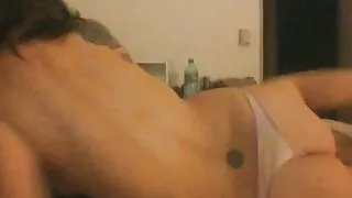 chatting with another man