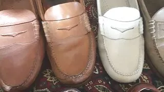 Part of my collection of penny loafers