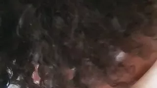 Swazi hooker takes facial