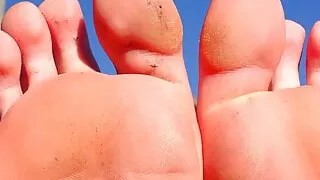 Long Toes Dirty Feet
