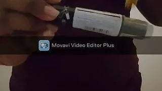 Malaysian Married Indian Slut plays with ass