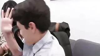 fickt Student, um seinen Mund zu halten