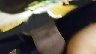 Pawg taking BBC backshots in hotel hallway pt.3