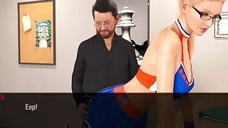 Jessica O'Neil Hard News  - Part 12 – Dressing up and getting spanked