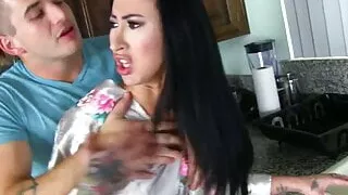 Lily Lane - Hot Trashy Stepmom has to be her Stepson's Slut