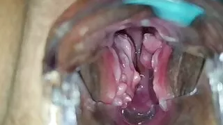 exploring inside vagina