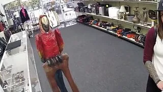 Skater babe gives head to a huge cock and gets fucked afterwards