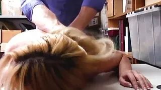 Innocent blonde masturbating – LP Officer spotted her