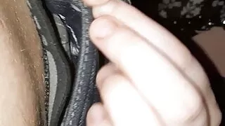 Obedient girl gives daddy a blowjob