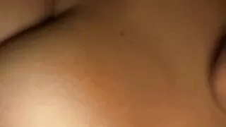 Watch me spit on these big tits