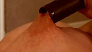 Lactation with vacuum cleaner