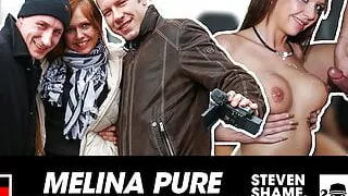 SEX DATE in CAR: MILF THREESOME! StevenShame.Dating