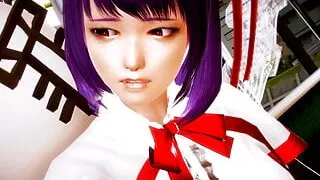 Touhou MMD - Ms Iku Nagae Sex