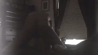 She sucking her man dick