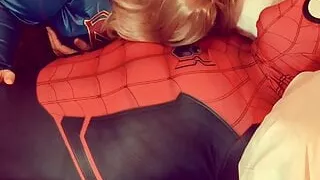 Supergirl FUCKS Spiderman
