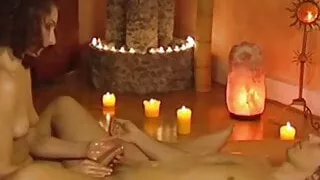 Massage With A Handjob Erotic Twist and cumshot session