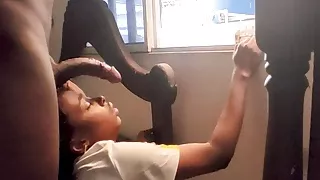 Sexy Compilation, Fuck and Blowjob of Tiny Ebony