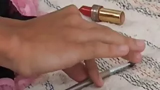 Meine Verwandlung beginnt mit ein wenig Make-up