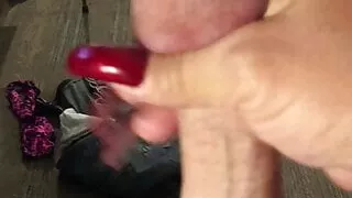 CdTina rote Nägel und Sperma