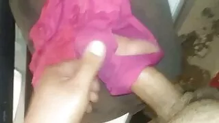 Exgirlfriend lends me her dirty panties that her boy drilled