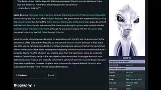 Star Wars Lama Su teasing Sluts by Berrythelothcat