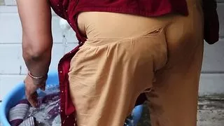 salwar gand sexy back