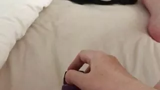 Vibrator going in deep