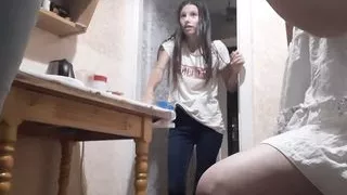 My girlfriend caught me with a mistress - Lesbian-illusion