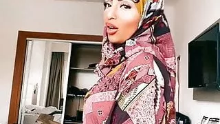 Hijabi to slut transformation