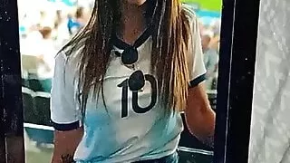 Bukkake, Masturbation