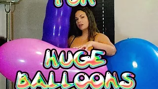 HUGE BALLOONS FUN - ImMeagnLive