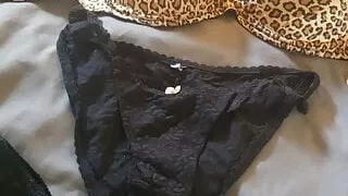 Bras and panties from neighbor
