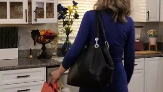 Hot milf and yoga girl having taboo sex in silence