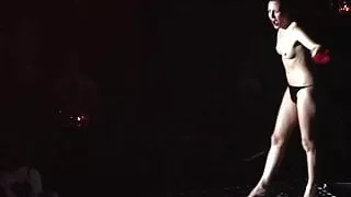 Magic striptease show