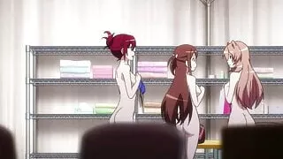 Rail Wars! fanservice compilation