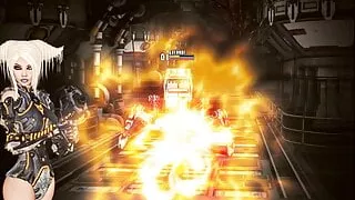 Malise and the Machine Porn game Ep.1 Malise robot fuck