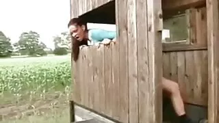 Erstaunliches Vintage Cowgirl und Cumshot