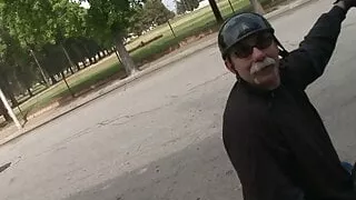 Hot chick with tattoos with big boobs loves to get rough sex