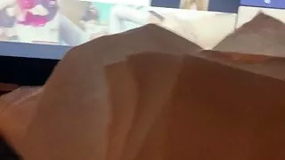 Cumming after a long goon session to girl dick