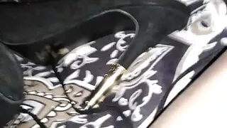 Beautiful feet in nylons