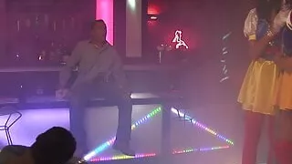 Adventurous babes in uniform know how to treat those horny m