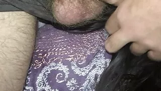 my wife's hair and my friend's cum
