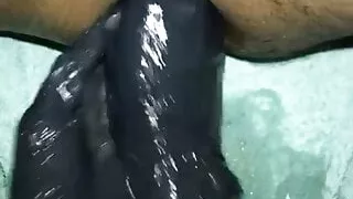 Arab boy getting Double Fisted From Hard Nepali Guy