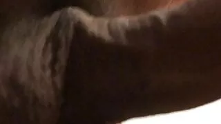 18 Jahre, Amateursex, Großer  schwarzer  Schwanz, Bus, Nahaufnahme, Paar