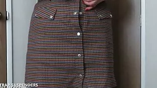 Stockings, heels and 10 strap suspenders